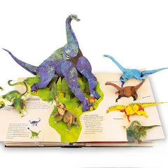 🦖3D enciklopédia Őskori dinoszauruszokról - Gyújtsd be a gyerekek intellektuális megvilágosodási útját! 📚
