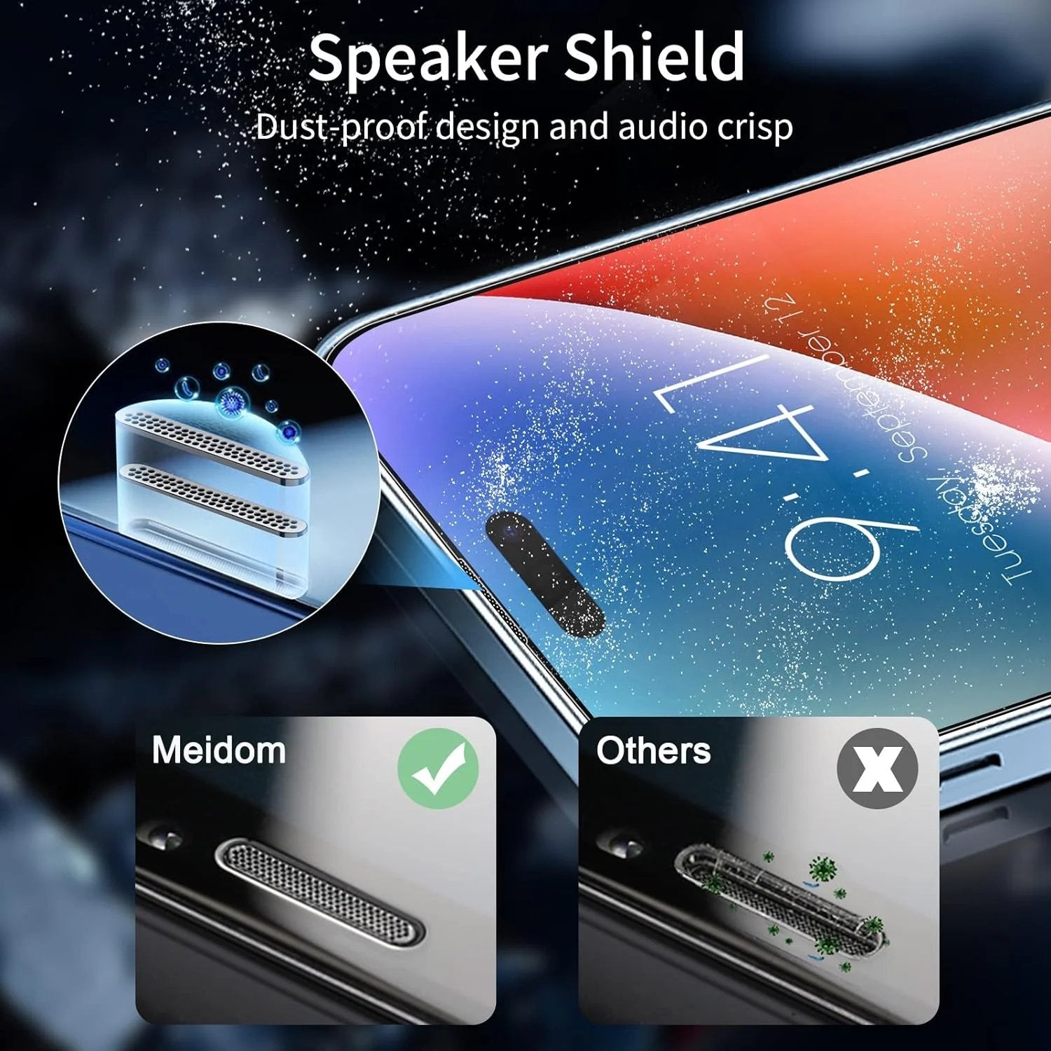 📱2024 Új, automatikusan beállító képernyővédő fólia doboz iPhone-hoz