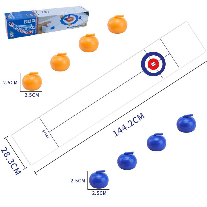 🥌Mini asztali curling labdák