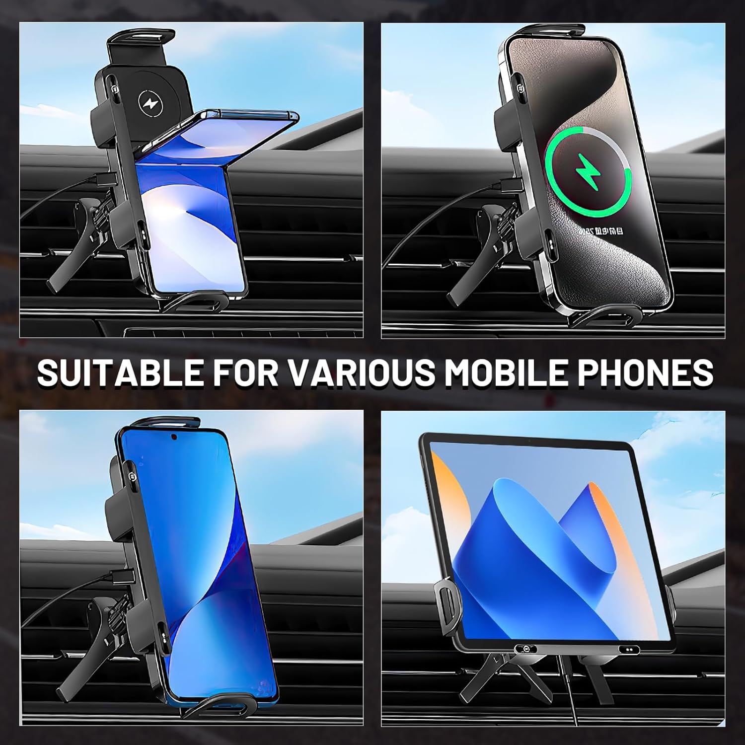 📱🚗2025 Rendkívül intelligens mobiltelefon-tartó/mobilpad