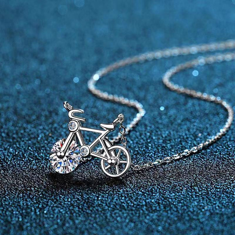 💎55% kedvezmény💎Elegáns kerékpáros medál nyaklánc nőknek