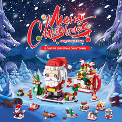🎅Karácsonyi adventi naptár építőkockák készlet