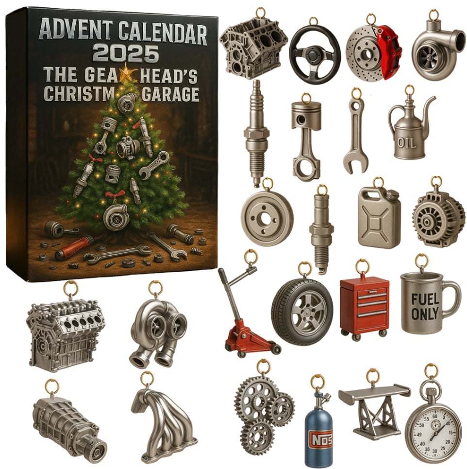 🎁Adventi naptár 2025: A motorosok karácsonyi garázsa🌲