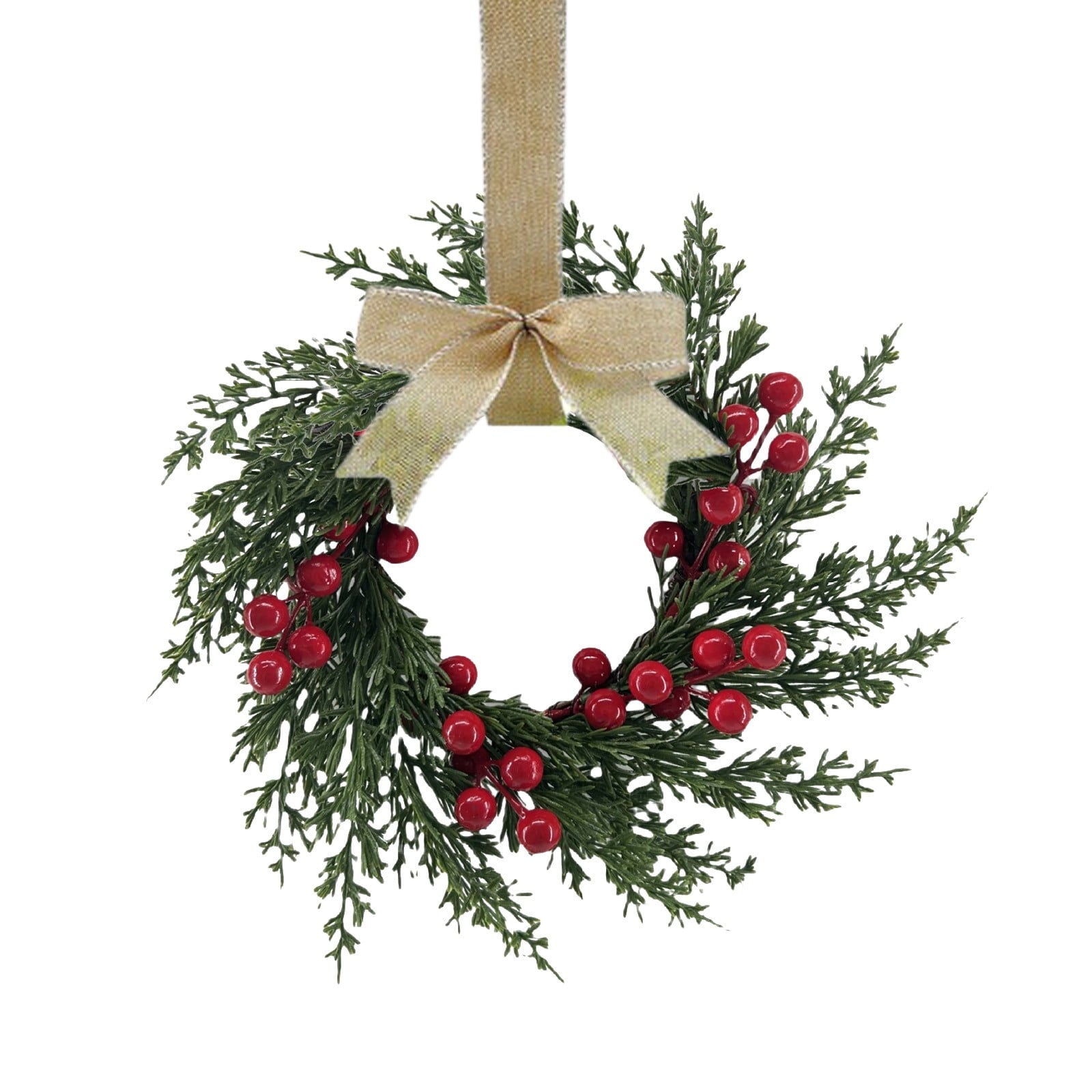 🎄Korai karácsonyi akció🔥Karácsonyi mini kabinetkoszorú szalagmasnikkal