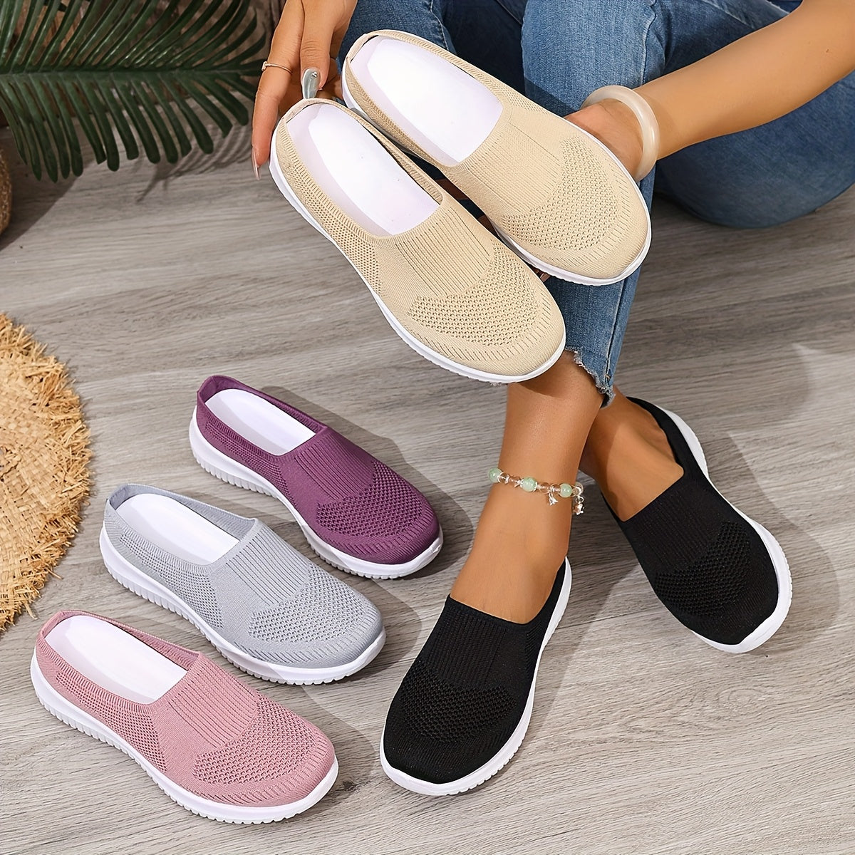 🔥Utolsó napi akció 50% kedvezmény - Női ortopéd túracipők puha talppal és csúszásgátlóval