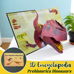 🦖3D enciklopédia Őskori dinoszauruszokról - Gyújtsd be a gyerekek intellektuális megvilágosodási útját! 📚