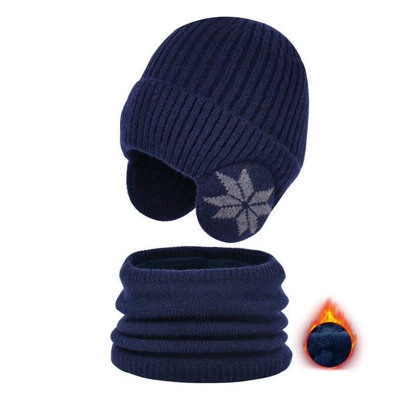 ☃️Téli kiárusítás 1 ingyenes vásárlás 1❄️téli gyapjú sapka sálkészletek meleg kötött sapka