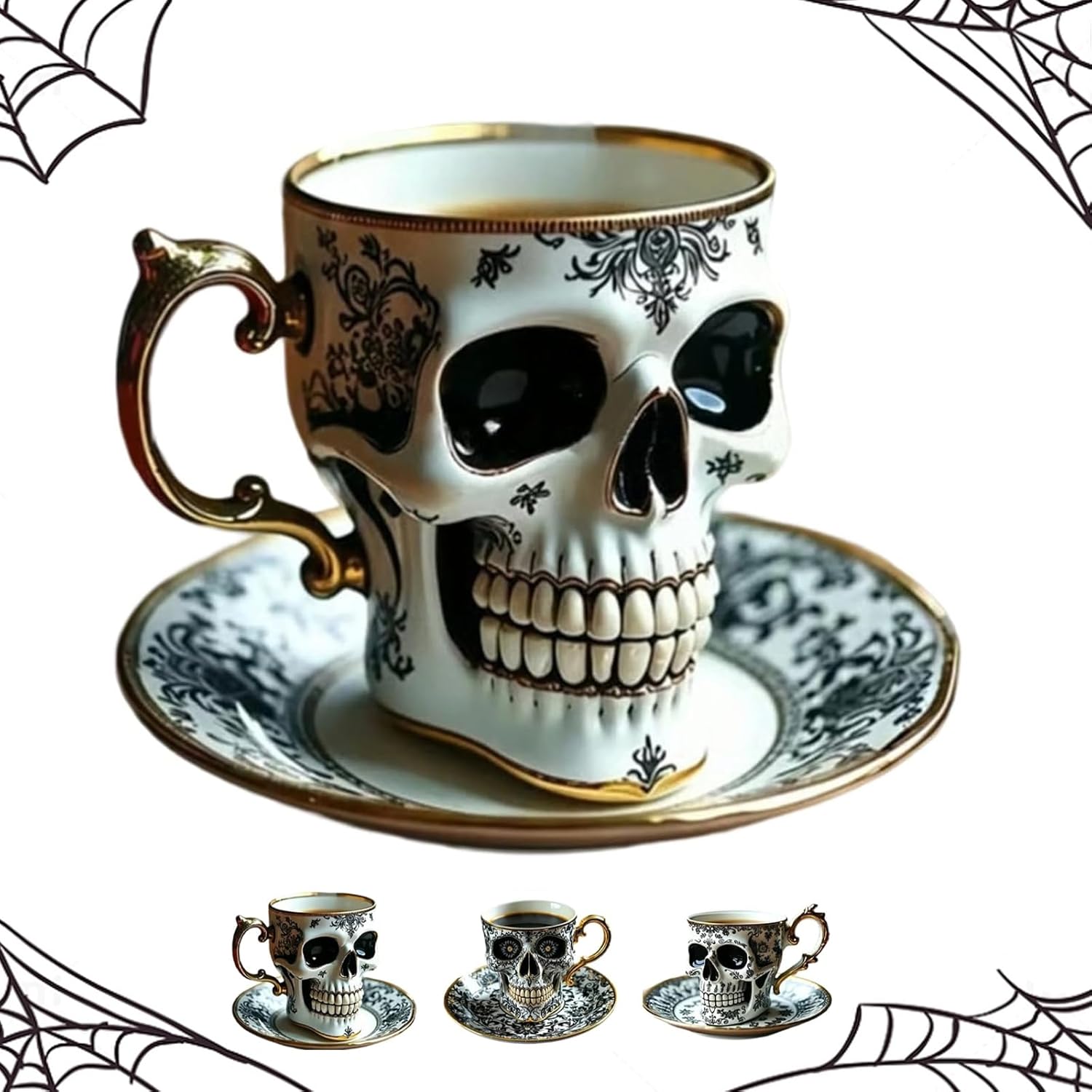 💀Királyi Koponya Kávésbögre☕