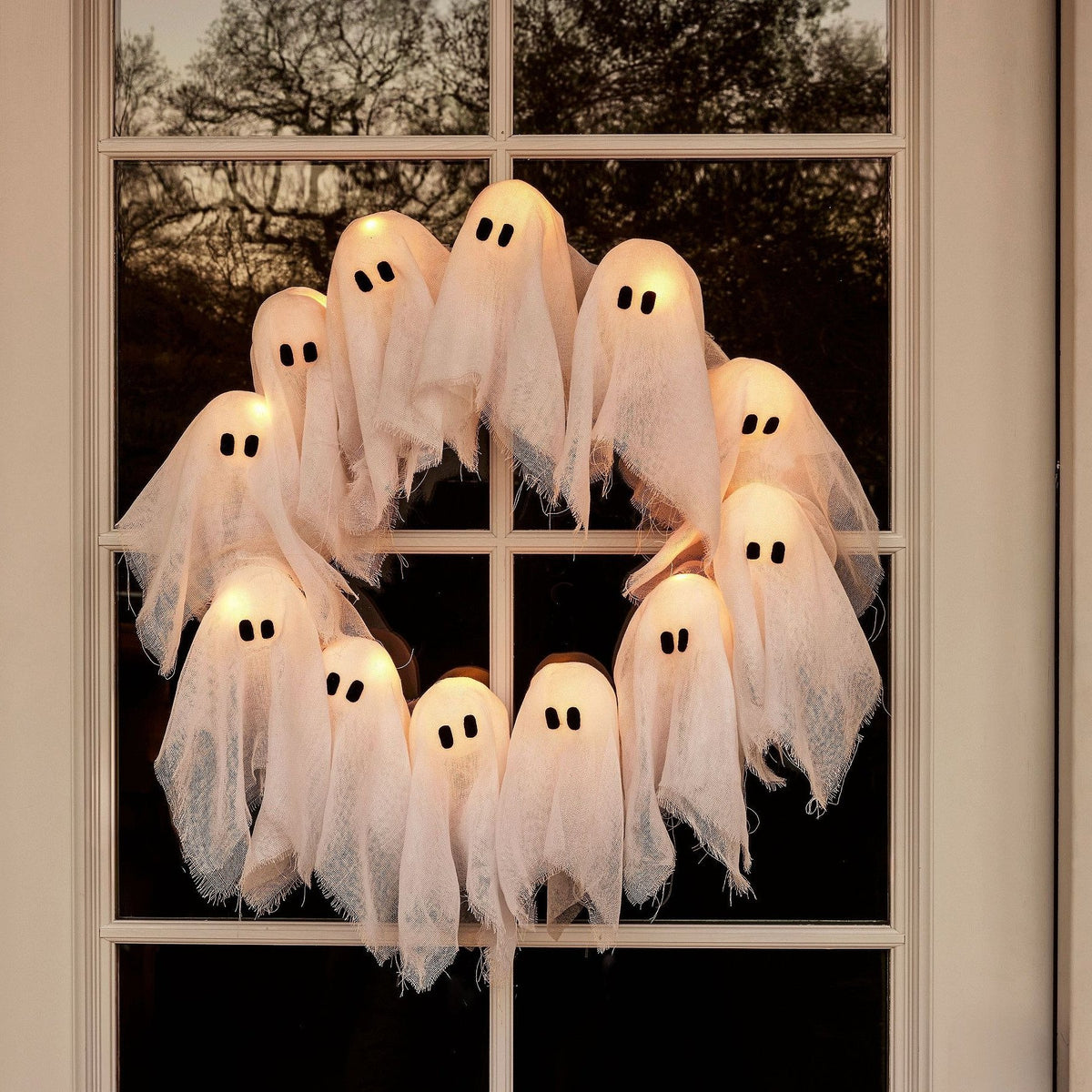 🎃2025 Halloweeni akció 49% kedvezménnyel💥Szellemkoszorú👻