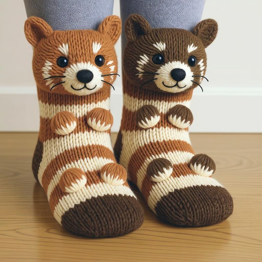 🔥NAGY KIÁRUSÍTÁS 49% KEDVEZMÉNY🦥Állatos zoknik🧦