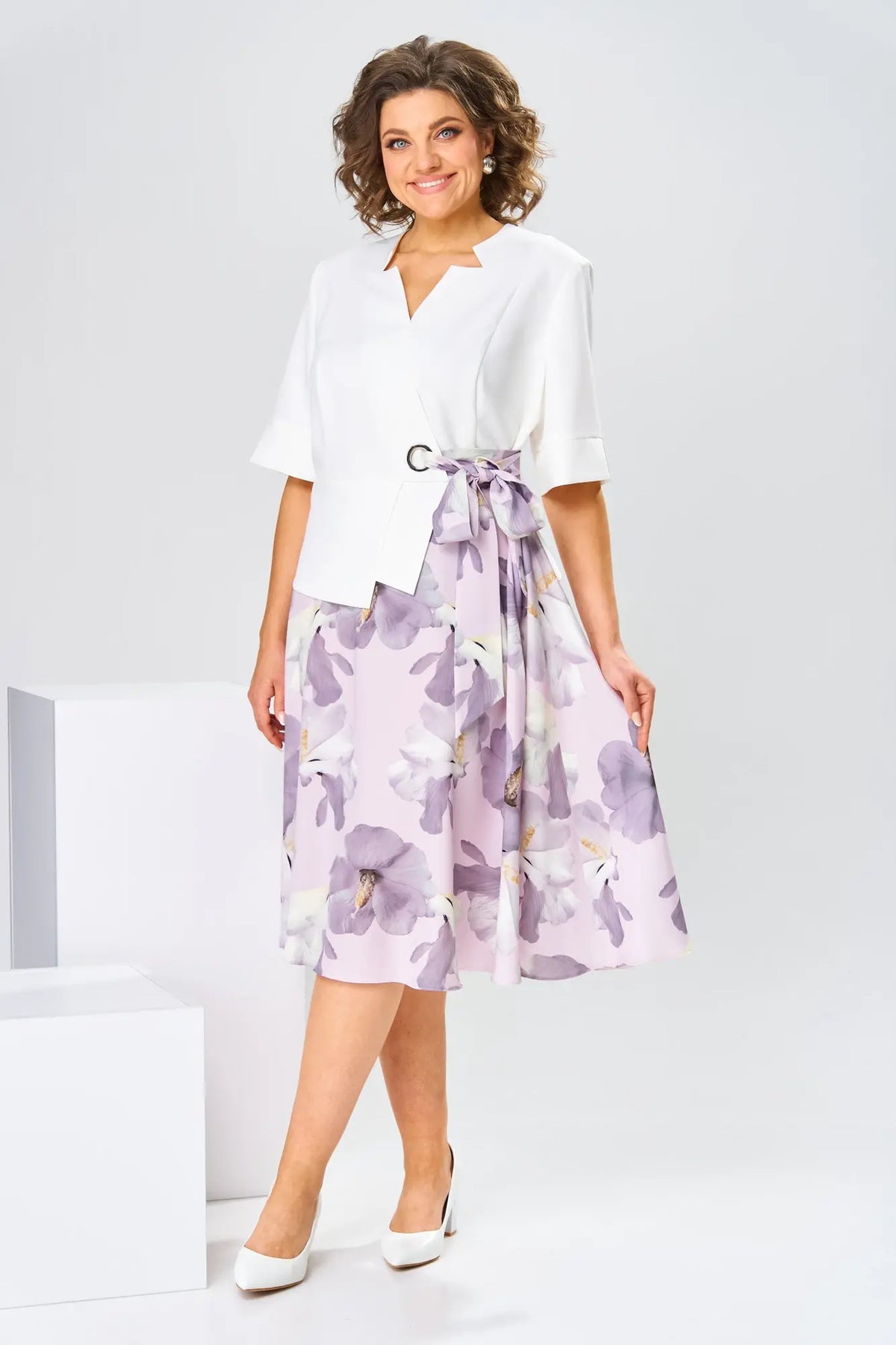 🌸[S-5XL] Kiváló minőségű pamut és selyem ruha