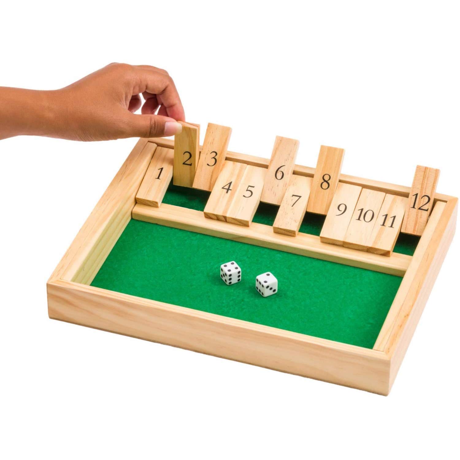 VICCES CSALÁDI JÁTÉKOK-Shut The Box Társasjáték🎲