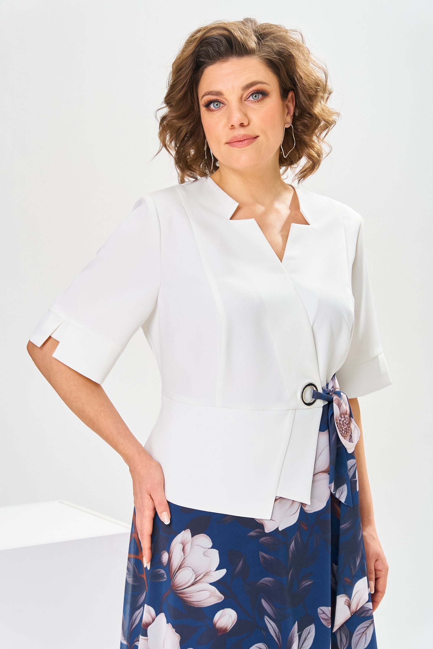🌸[S-5XL] Kiváló minőségű pamut és selyem ruha