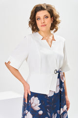 🌸[S-5XL] Kiváló minőségű pamut és selyem ruha