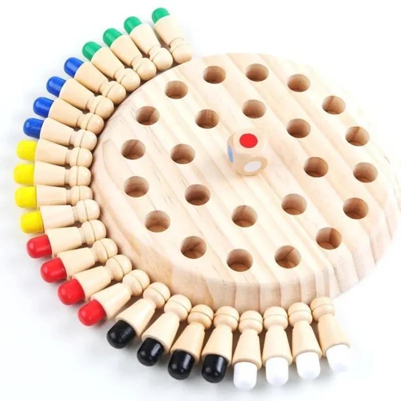 🔥Utolsó nap 49% KEDVEZMÉNY🔥Fából készült Memory Match Stick sakk