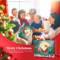 🎄24 pár karácsonyi zokni Adventi naptár karácsonyi zoknik🧦