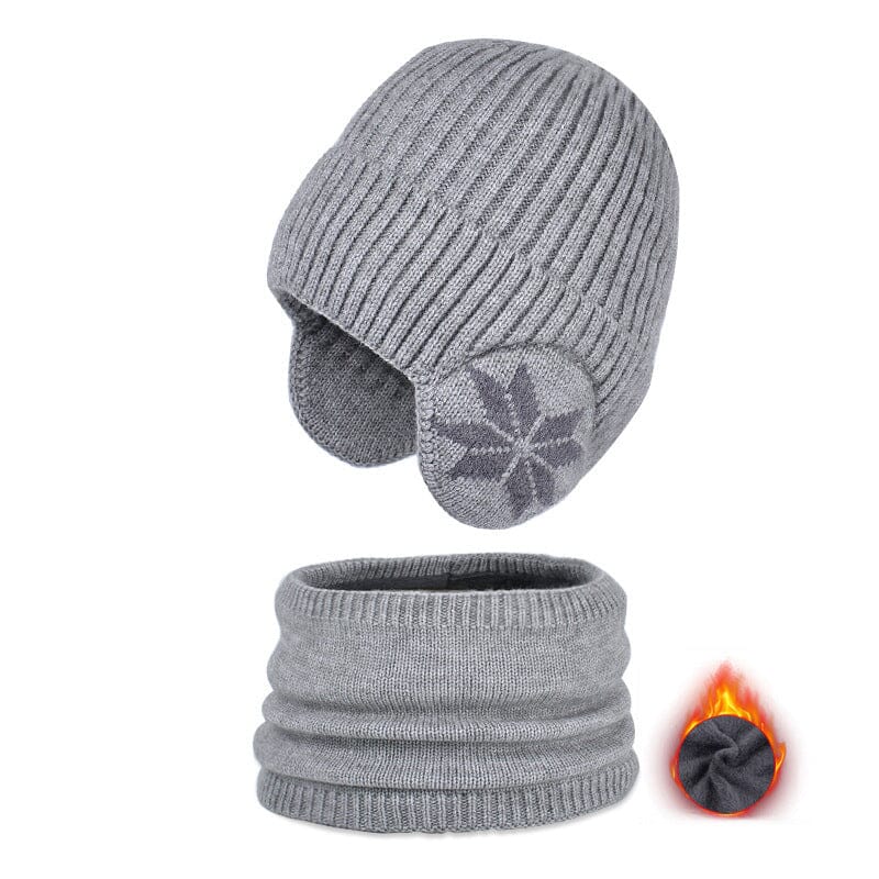 ☃️Téli kiárusítás 1 ingyenes vásárlás 1❄️téli gyapjú sapka sálkészletek meleg kötött sapka