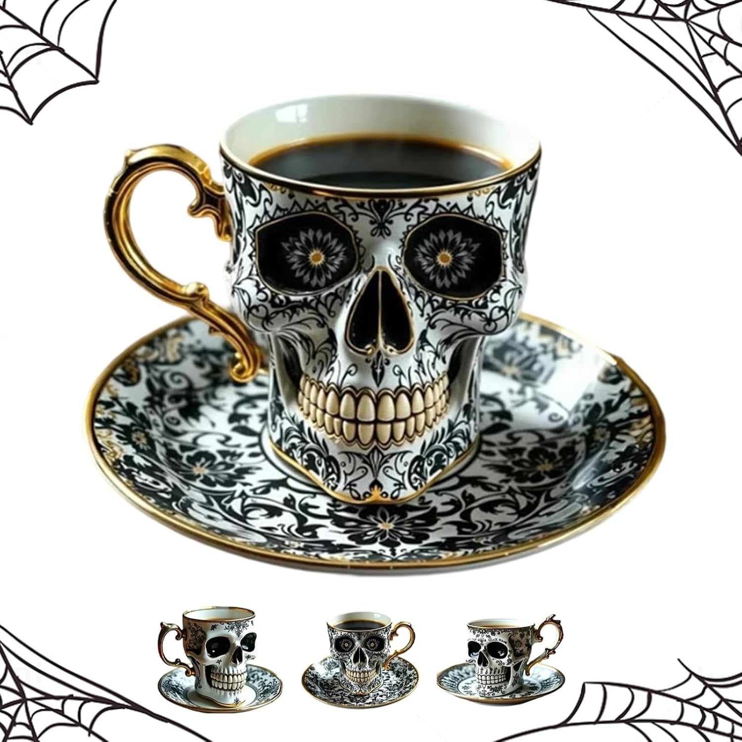 💀Királyi Koponya Kávésbögre☕