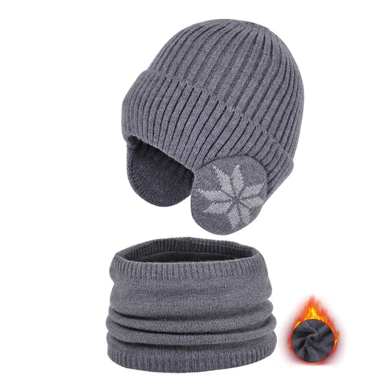 ☃️Téli kiárusítás 1 ingyenes vásárlás 1❄️téli gyapjú sapka sálkészletek meleg kötött sapka