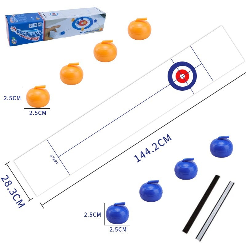 🥌Mini asztali curling labdák