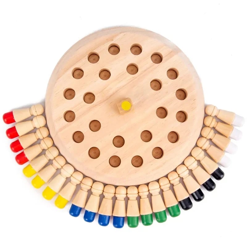🔥Utolsó nap 49% KEDVEZMÉNY🔥Fából készült Memory Match Stick sakk