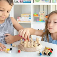 🔥Utolsó nap 49% KEDVEZMÉNY🔥Fából készült Memory Match Stick sakk