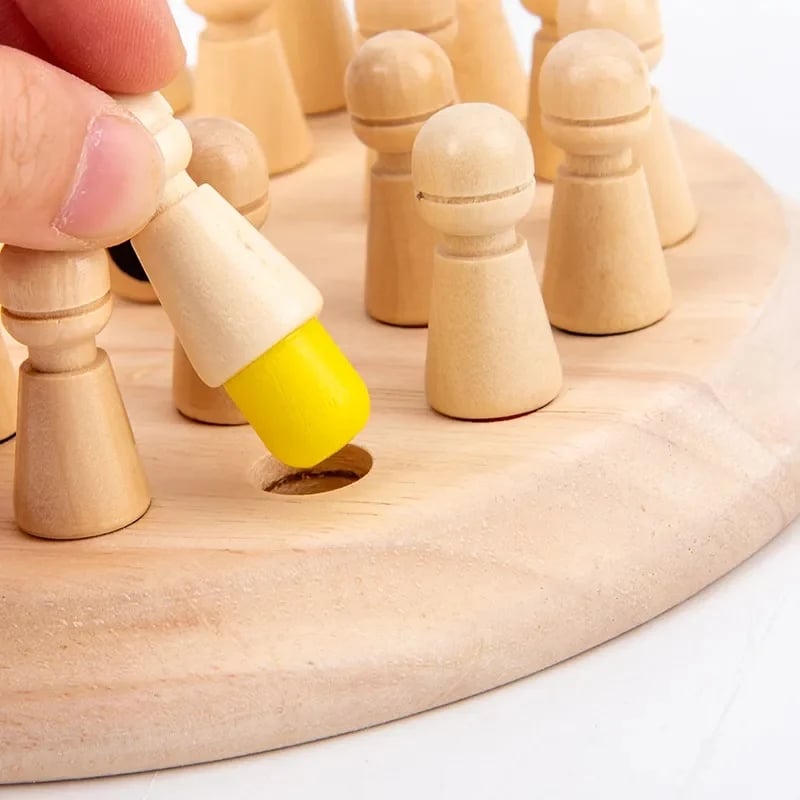 🔥Utolsó nap 49% KEDVEZMÉNY🔥Fából készült Memory Match Stick sakk