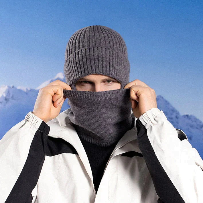 ☃️Téli kiárusítás 1 ingyenes vásárlás 1❄️téli gyapjú sapka sálkészletek meleg kötött sapka