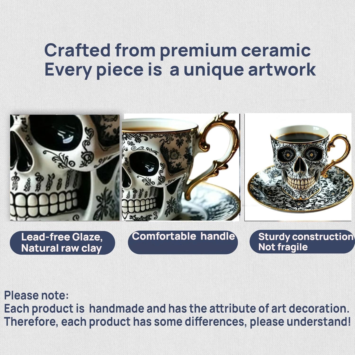 💀Királyi Koponya Kávésbögre☕