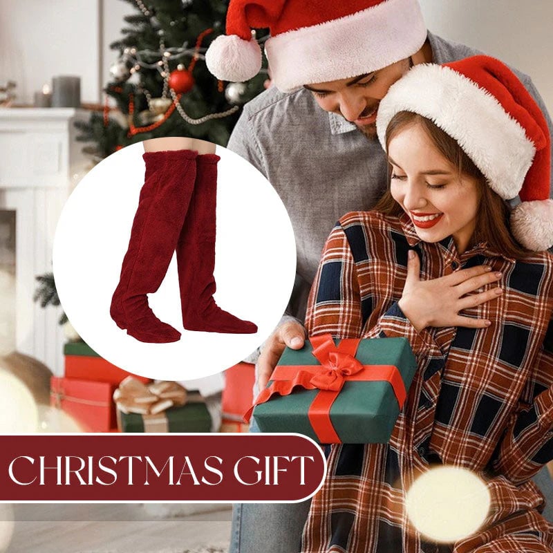⏰Karácsonyi akció 49% kedvezménnyel!!💥Libatoll térdzokni karácsonyra🎄