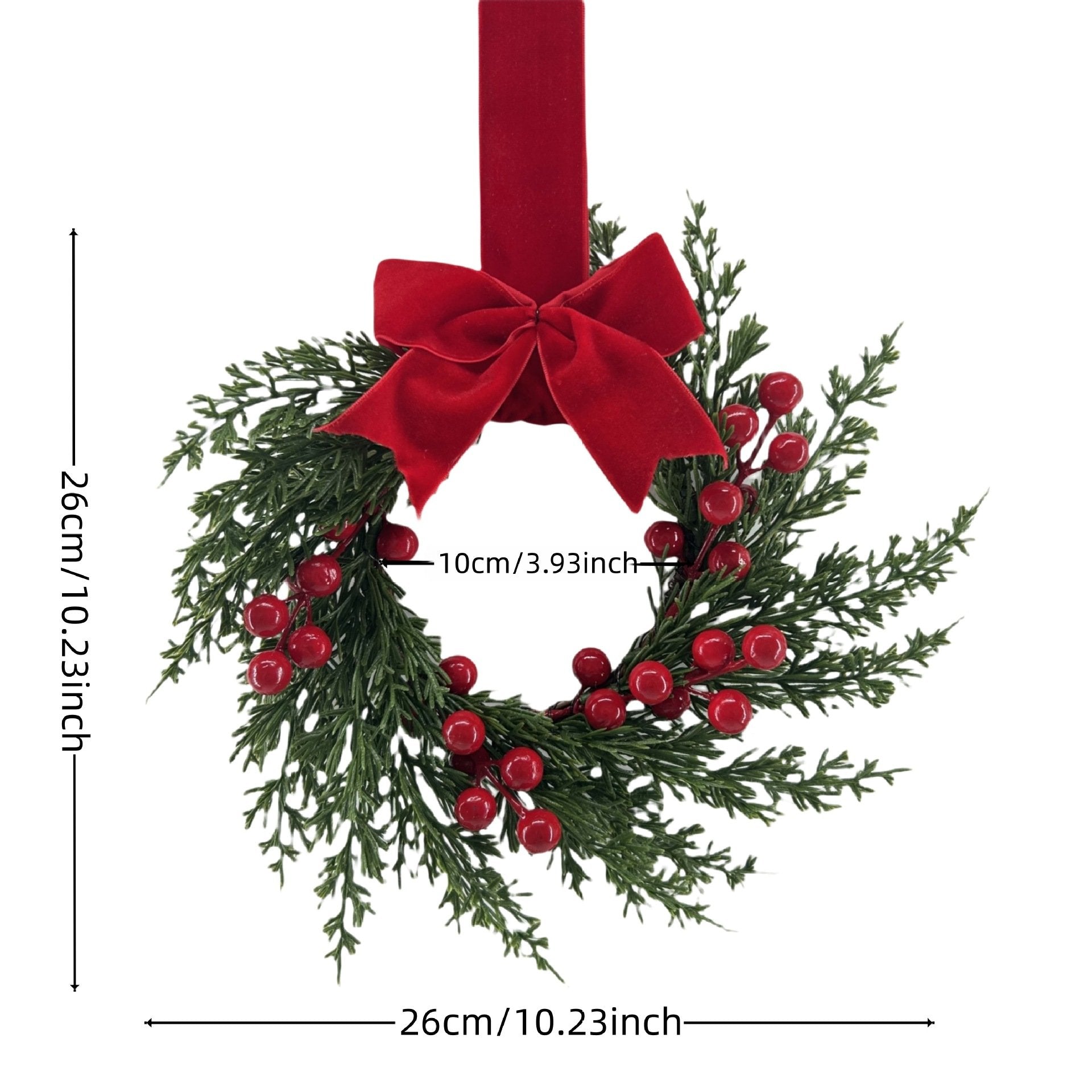 🎄Korai karácsonyi akció🔥Karácsonyi mini kabinetkoszorú szalagmasnikkal