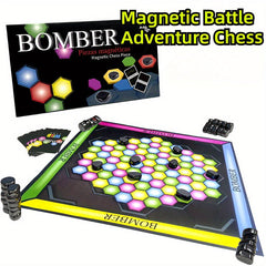 🎉Korlátozott kiárusítás 49% KEDVEZMÉNY🔥Magnet Battle Strategy Társasjáték